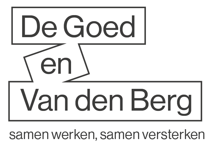 Logo De Goed en Van den berg